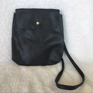 Black Mini Adjustable Purse Backpack